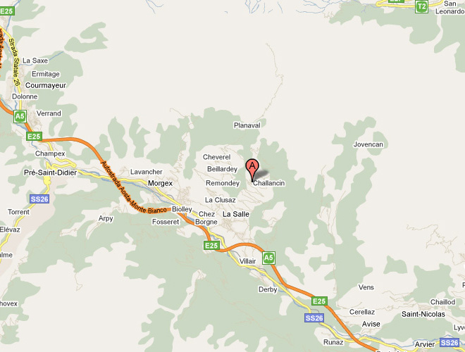 Mappa Challancin Mappa Challancin